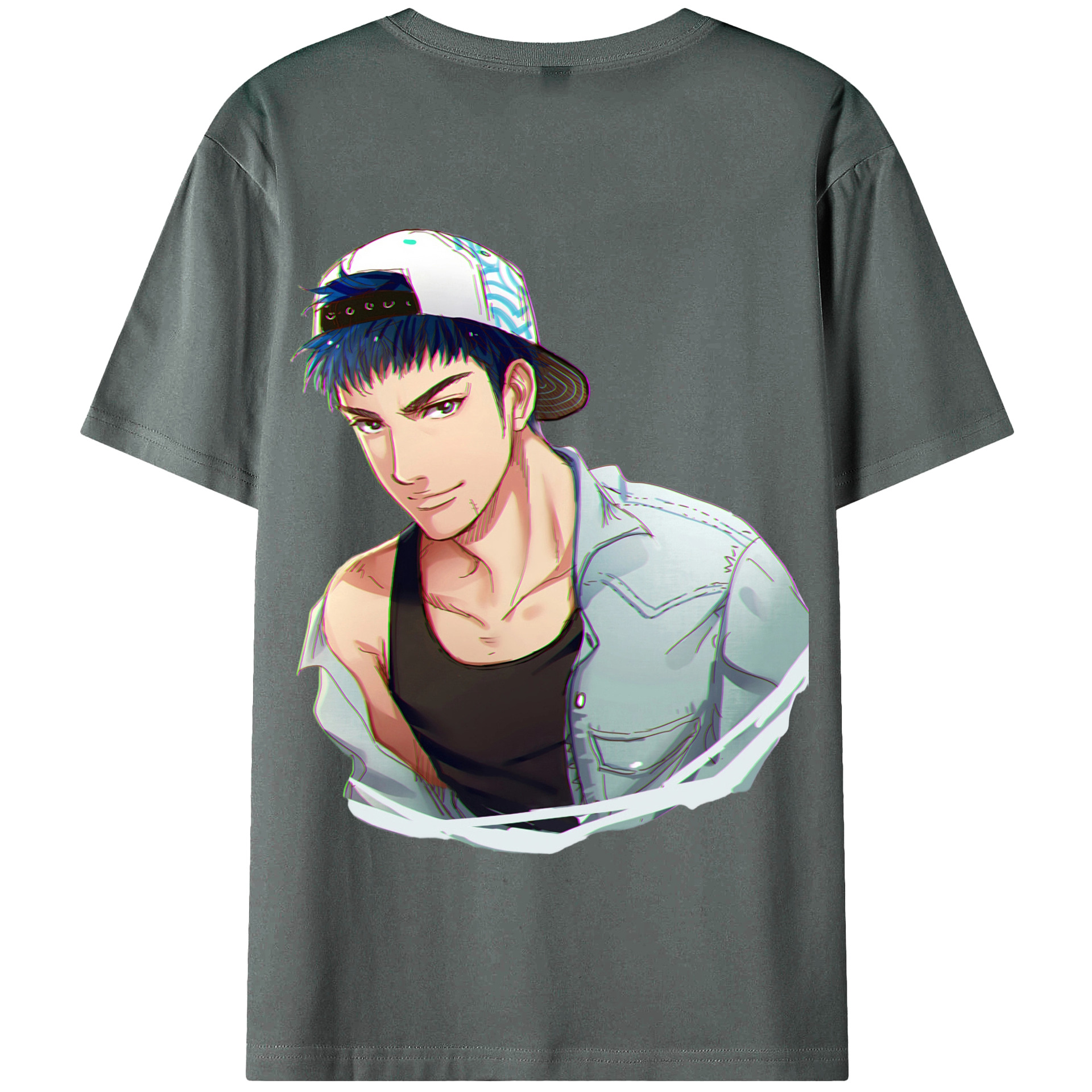 （画像用） SLAM DUNK／スラムダンク 綿100％半袖Tシャツ（背面プリント）